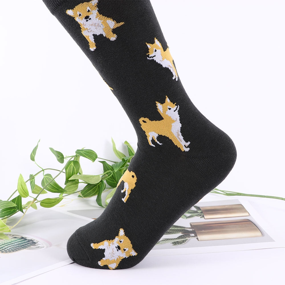 Cute Kawai Cartoon Women Combed Cotton Socks