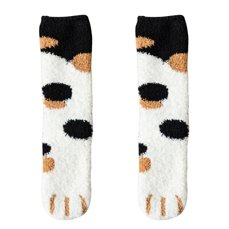 Winter Fall Socks Women Kawaii Cat