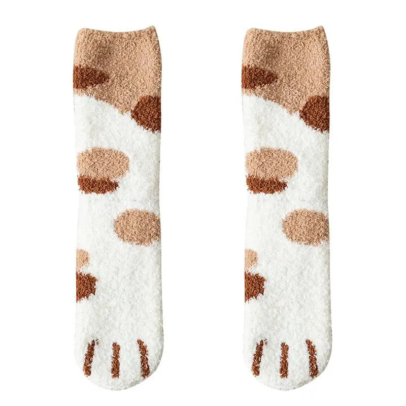 Winter Fall Socks Women Kawaii Cat