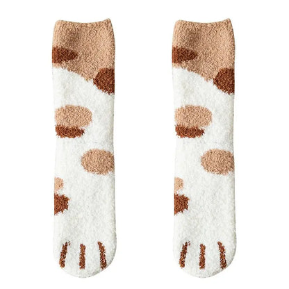 Winter Fall Socks Women Kawaii Cat